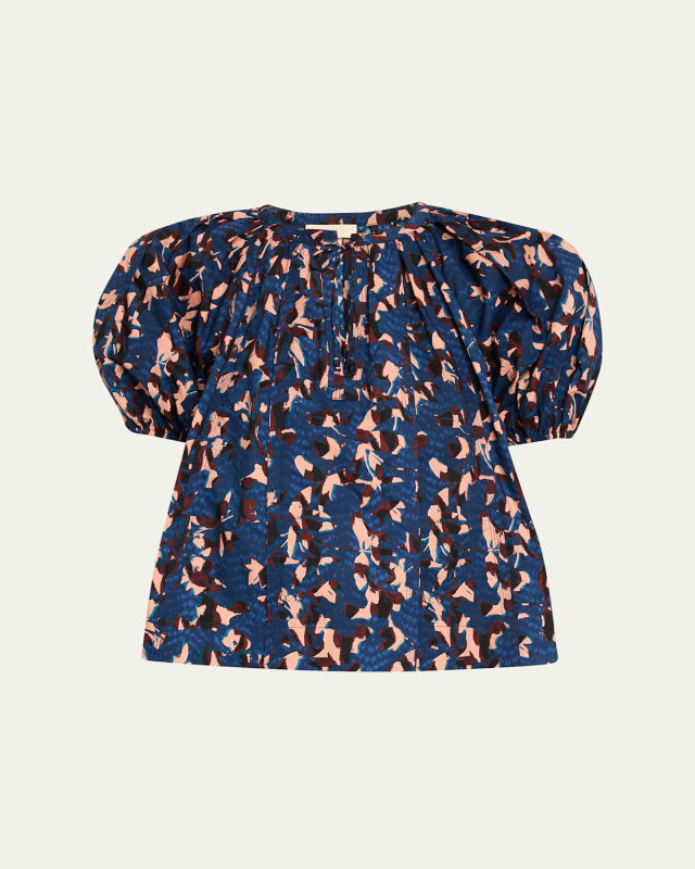 Loli Short-Sleeve Blouse